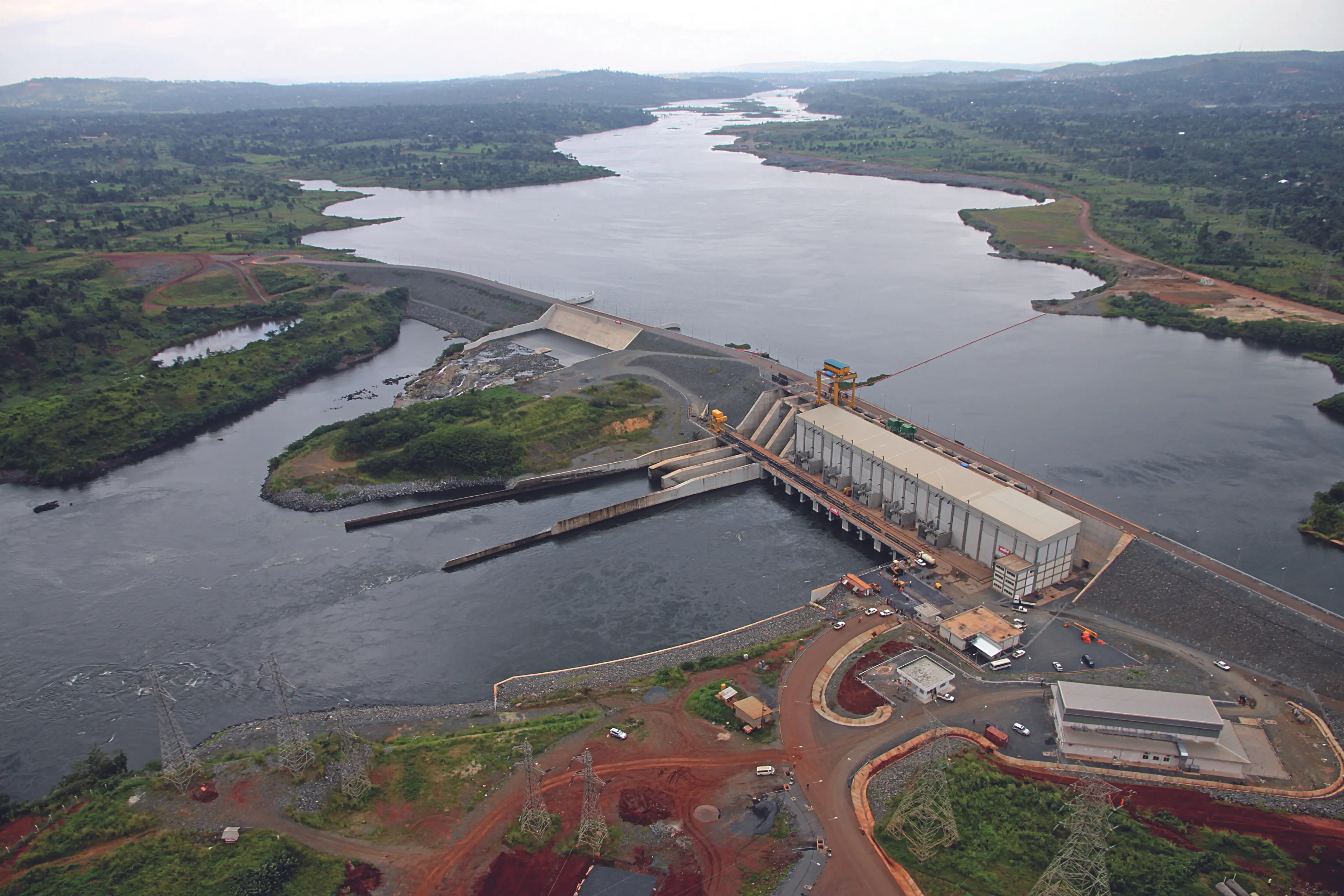biggest dams in Africa - Bujagali Dam - Uganda