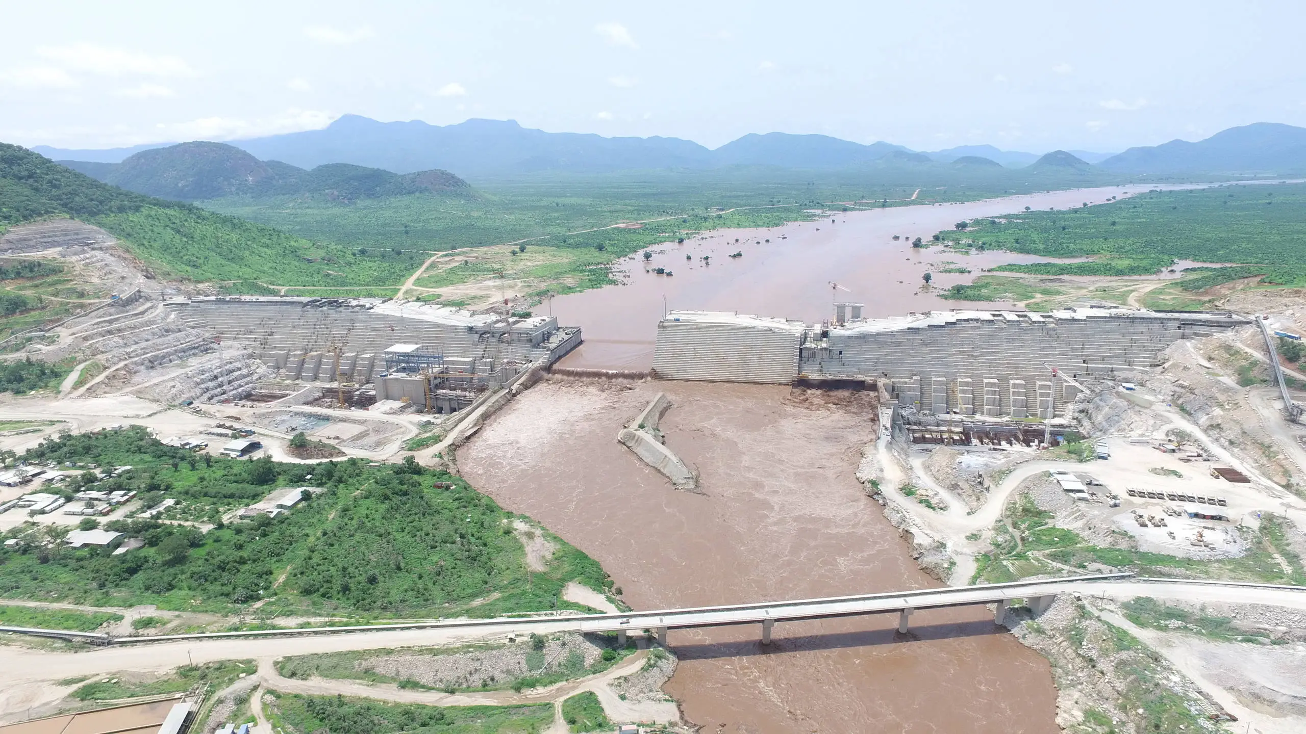 biggest dams in Africa - Grand Renaissance Dam - Ethiopia