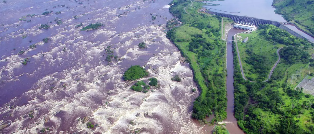 biggest dams in Africa - Inga Dams - DR Congo
